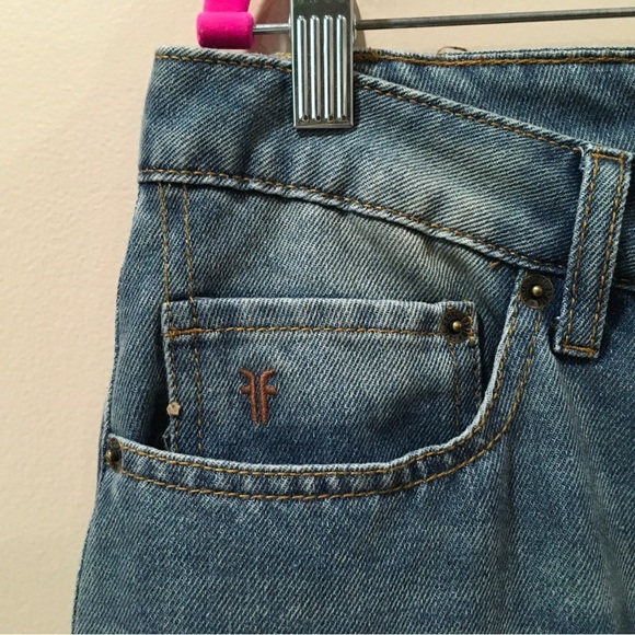NWT Frye Women's Jeans 30 Low Rise Relaxed Straight Leg Workwear Modern Denim - Picture 5 of 7
